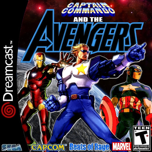 Captain Commando and the Avengers Sega Dreamcast Game