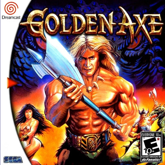 Golden Axe DC Remake Sega Dreamcast Game