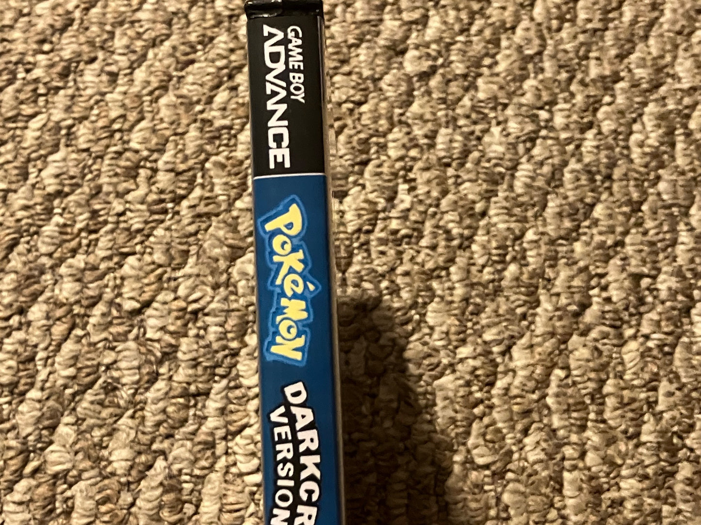 Pokemon Dark Cry Version Nintendo Game Boy Advance Video Game