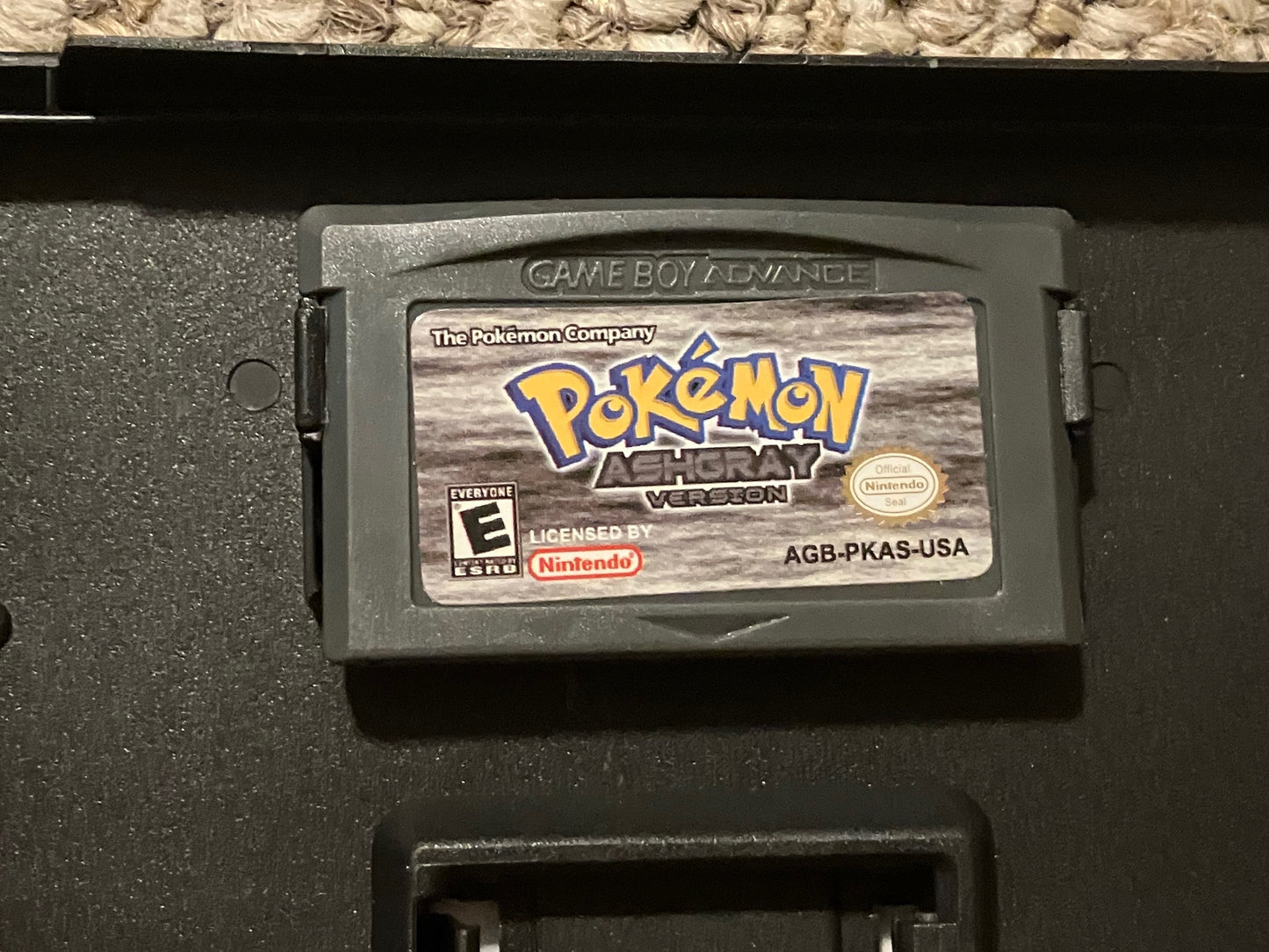 Pokemon Ash Gray Version Nintendo Game Boy Advance Video Game