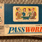 Password Vintage 1964 Board Game
