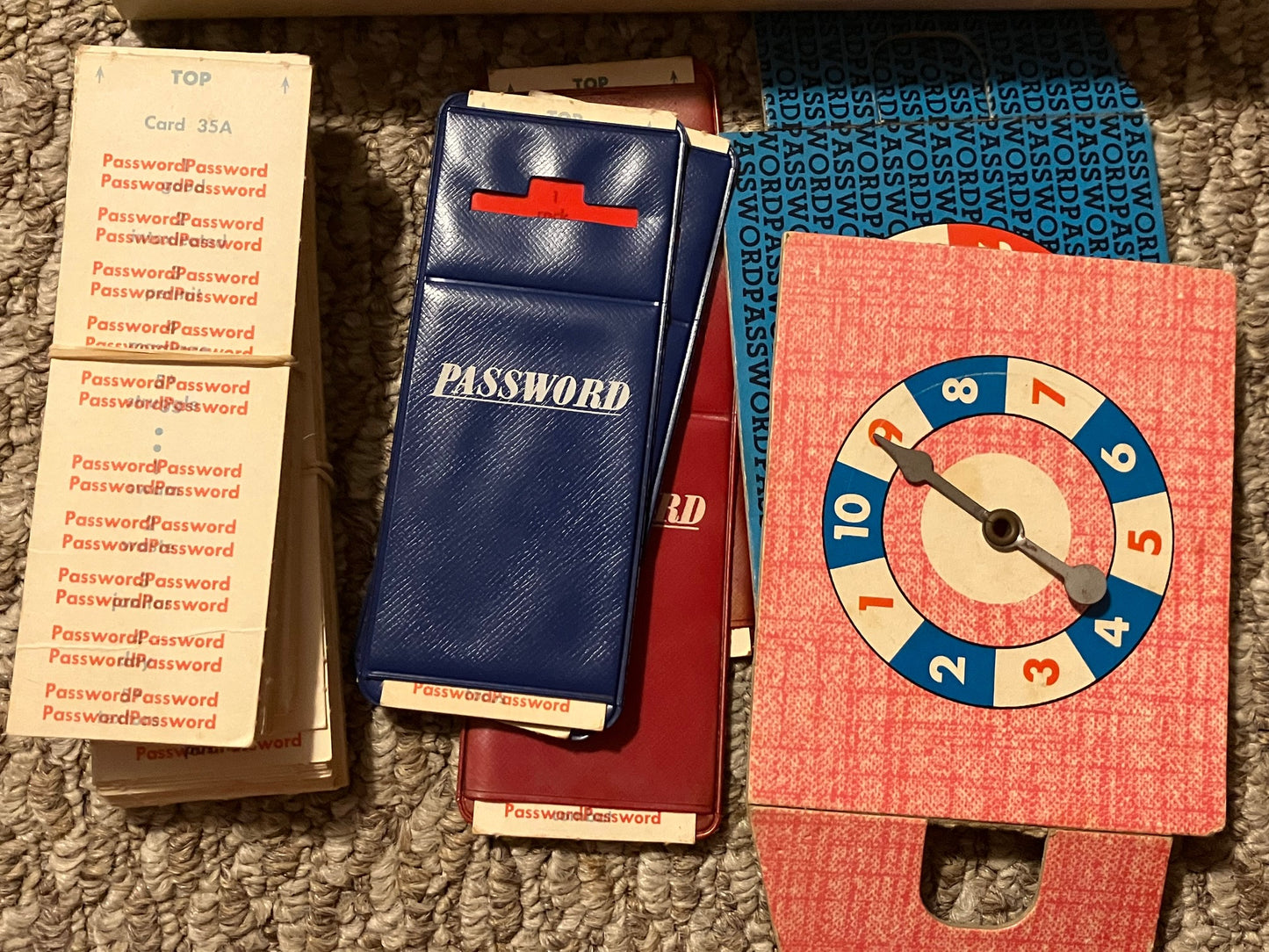 Password Vintage 1964 Board Game