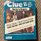 Clue II A Mystery in Disguise, A VCR Mystery Game. 1987!