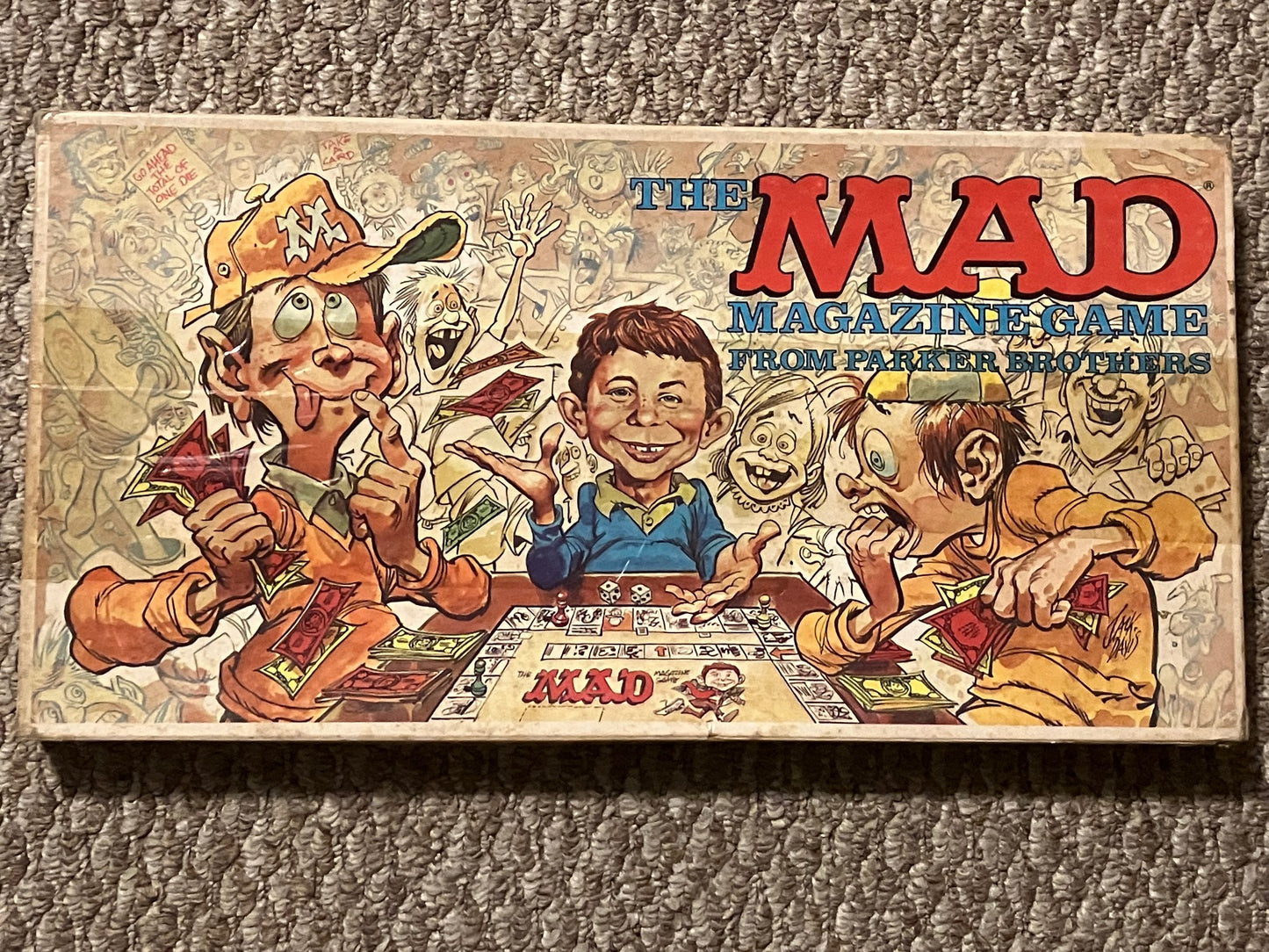 The Mad Magazine Game Vintage 1979 Board Game
