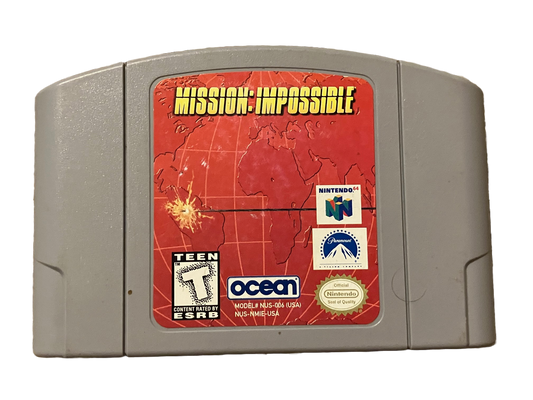 Mission: Impossible Nintendo 64 N64 Video Game