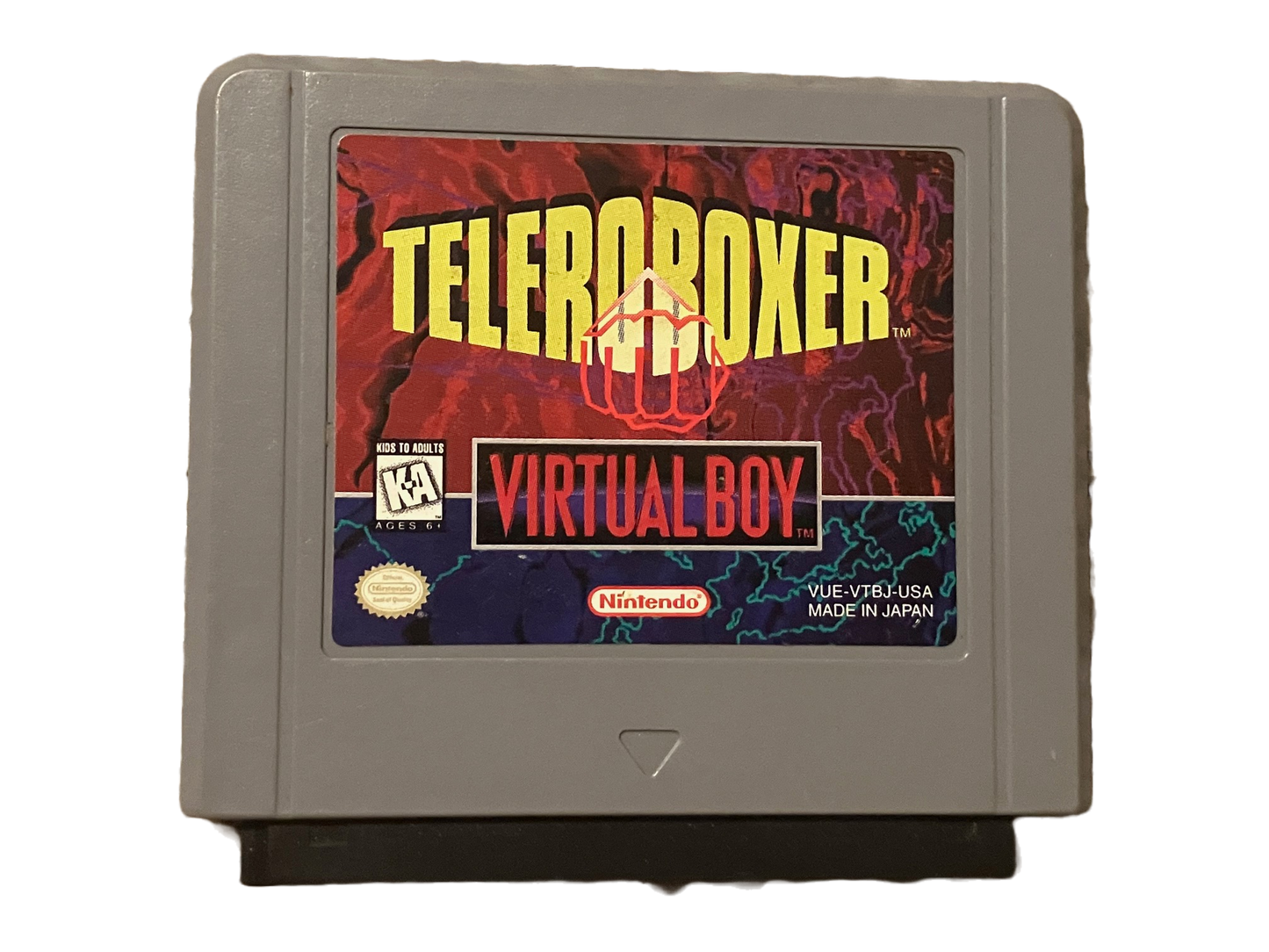 Teleroboxer Nintendo Virtual Boy Video Game