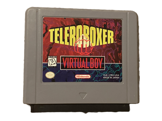 Teleroboxer Nintendo Virtual Boy Video Game