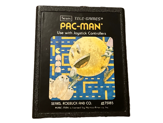 Pac Man Rare Sears Tele Games Version Atari 2600 Video Game