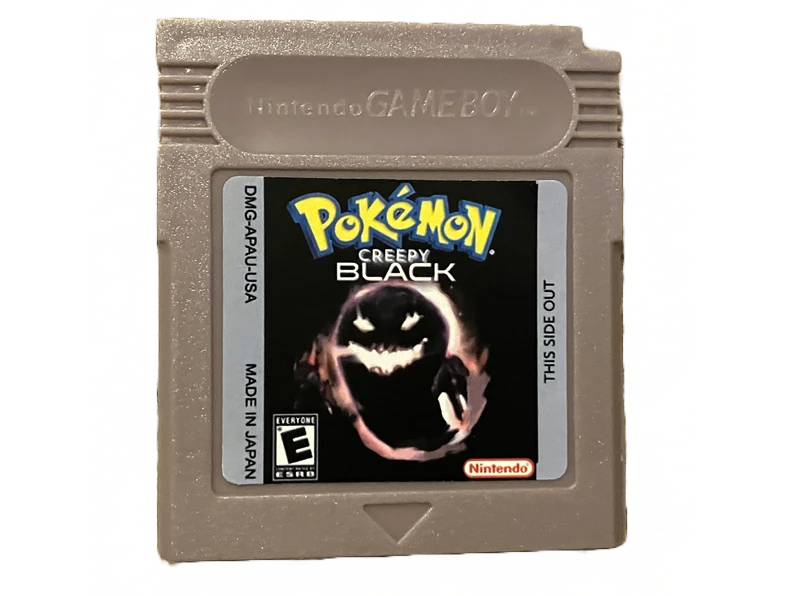 Pokemon Black Nintendo Game Boy Color Video Game