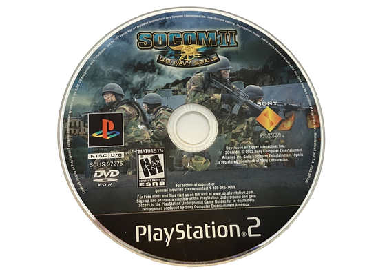 SOCOM U.S. Navy SEALs Sony PlayStation 2 PS2 Disc Only