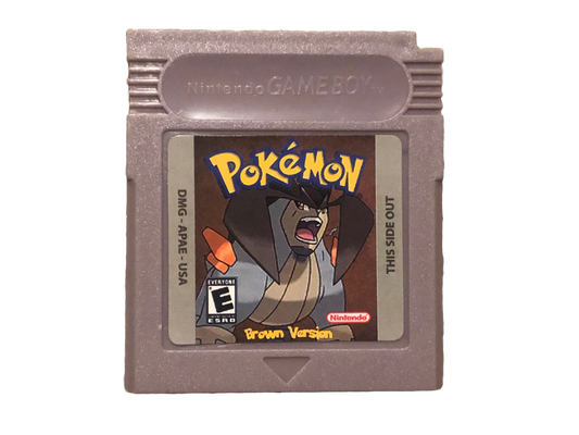 Pokemon Brown Nintendo Game Boy Color Video Game