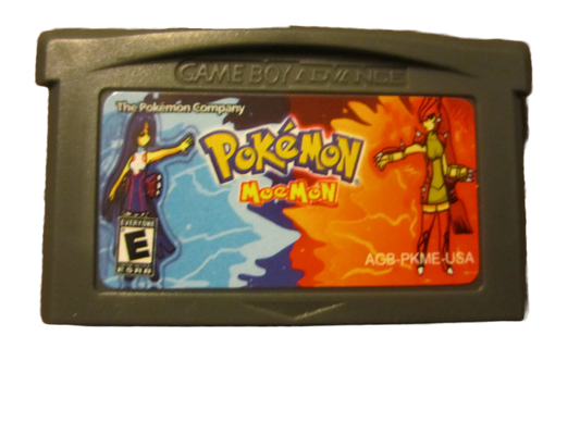 Pokemon Moemon Fire Red Nintendo Game Boy Advance GBA Video Game