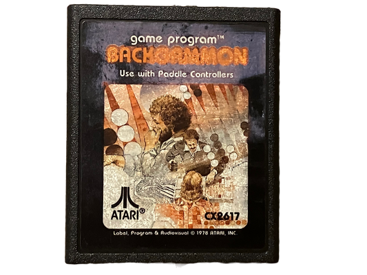 Backgammon Atari 2600 Video Game
