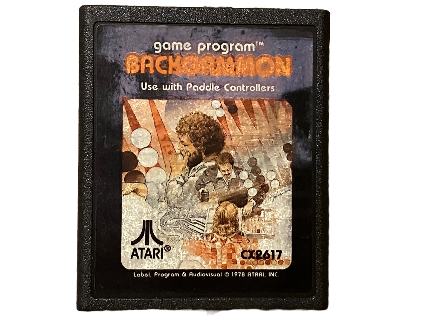 Backgammon Atari 2600 Video Game