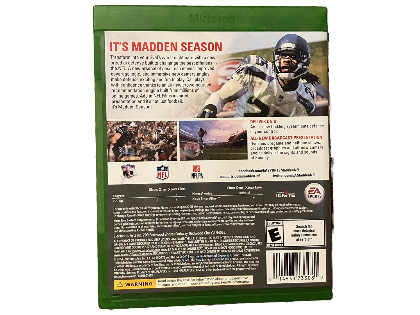 Madden 15 Xbox One Game