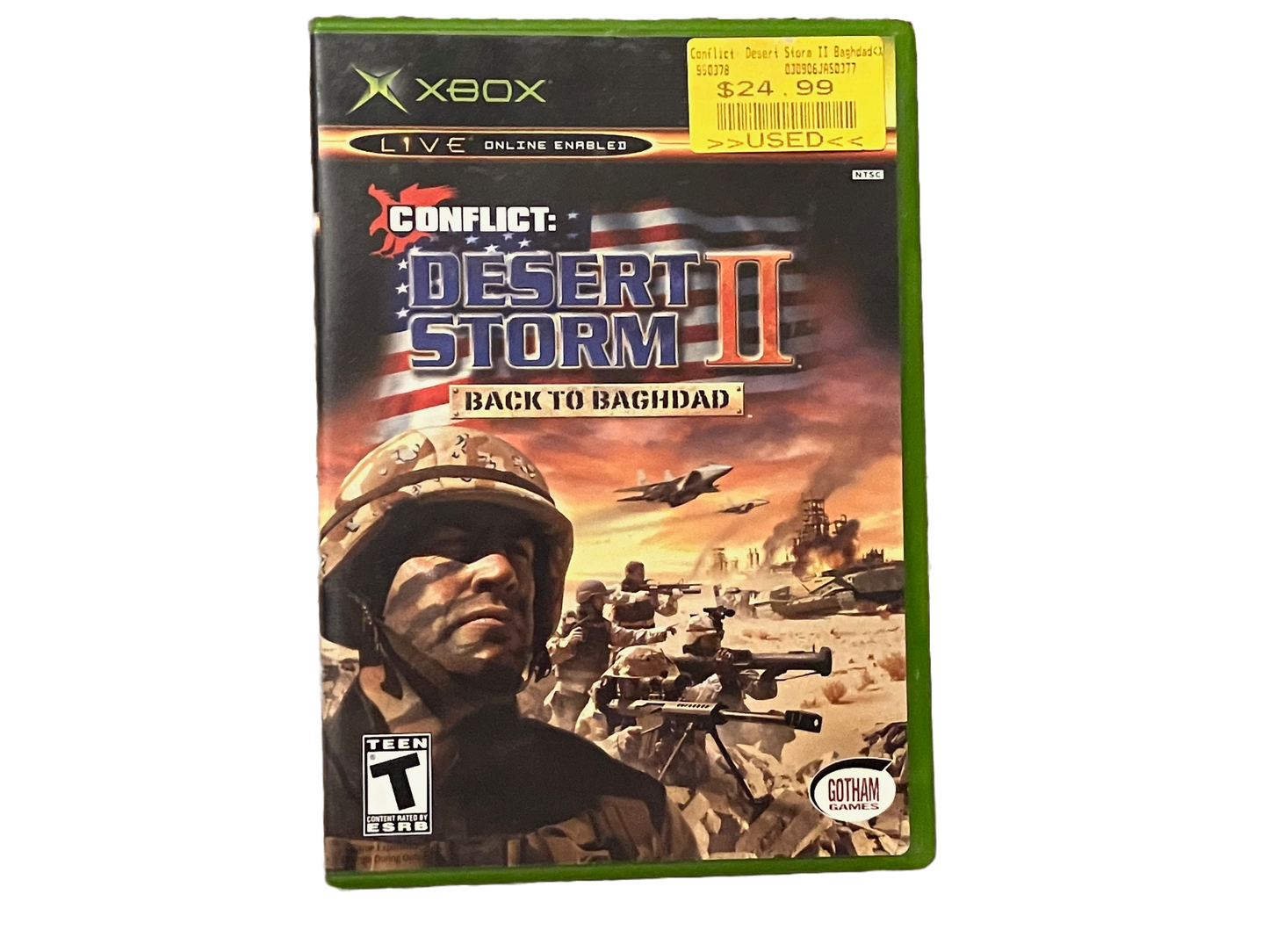 Conflict Desert Storm II Back To Baghdad Original Xbox Complete