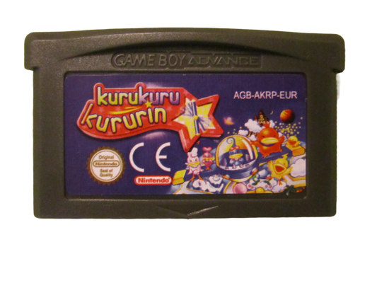 Kurukuru Kururin Nintendo Game Boy Advance GBA Video Game