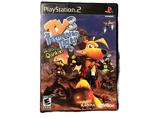 Ty the Tasmanian Tiger 3 Sony PlayStation 2 PS2 Complete