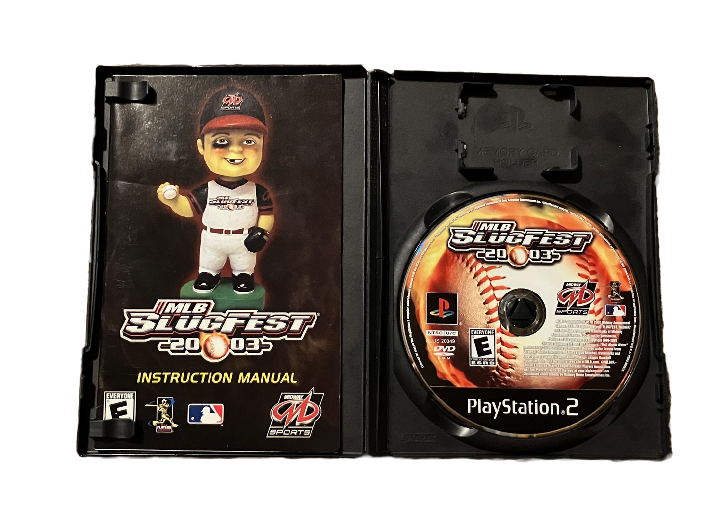 MLB Slugfest 2003 Sony PlayStation 2 PS2 Complete