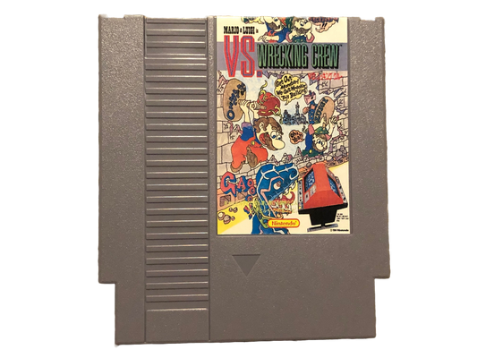 VS Wrecking Crew Nintendo NES Video Game
