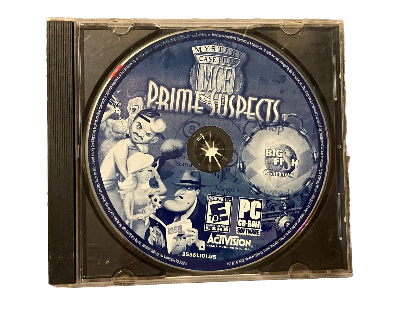 Mystery Case Files Prime Suspects USA Vintage PC Game