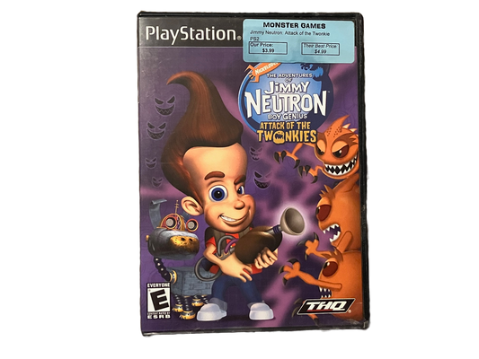 Jimmy Neutron Attack of the Twonkies Sony PlayStation 2 PS2 Complete