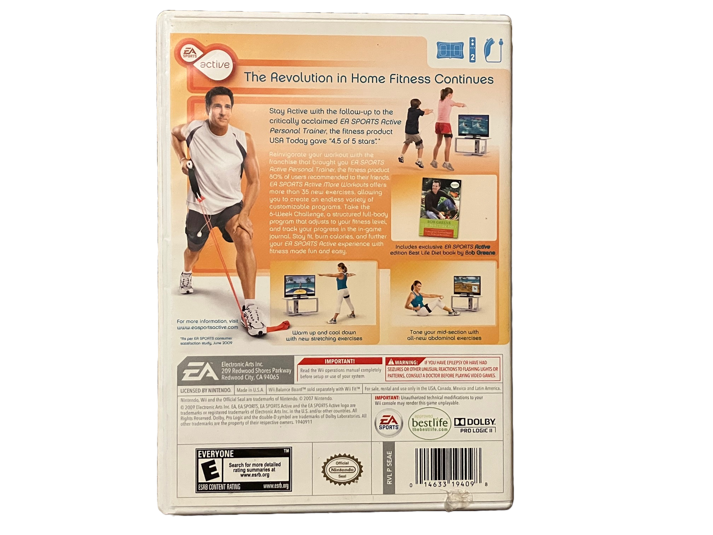 EA Sports Active More Workouts Nintendo Wii