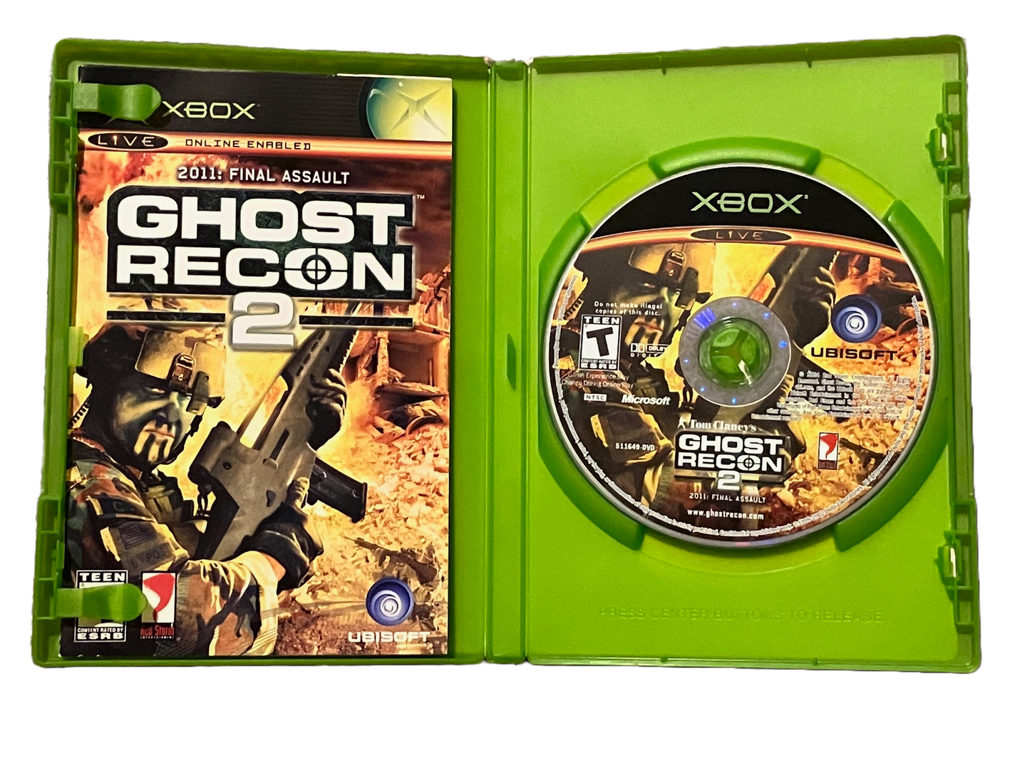 Ghost Recon 2 Original Xbox Complete