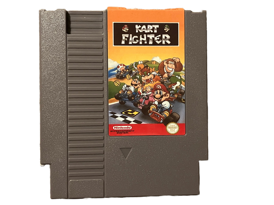 Kart Fighter Nintendo NES Video Game