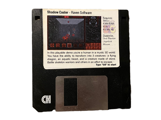 Shadow Caster Vintage PC MS Dos Game
