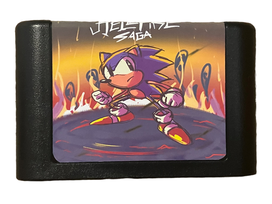 Sonic Hellfire Saga Sega Genesis Video Game