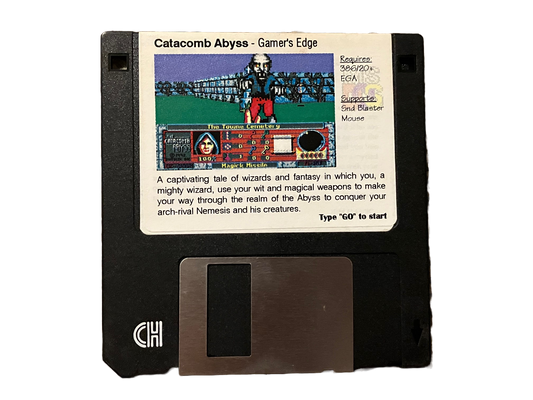 Catacomb Abyss Vintage PC MS Dos Game