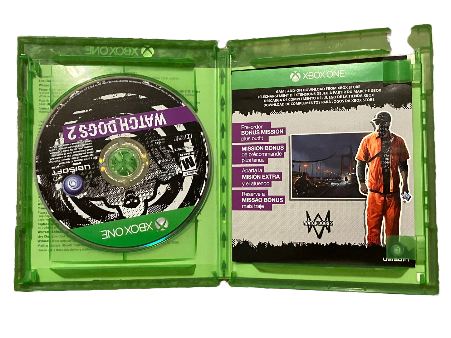 Watch Dogs 2 Xbox One Game
