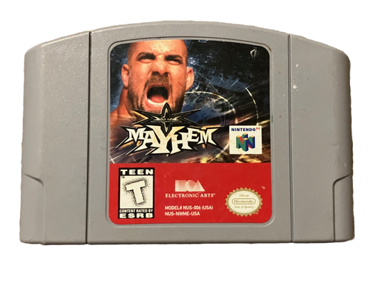 WCW Mayhem Nintendo 64 N64 Video Game