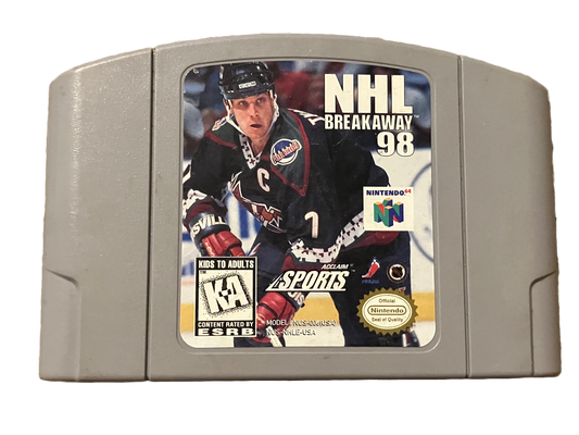 NHL Breakaway 98 Nintendo 64 N64 Video Game