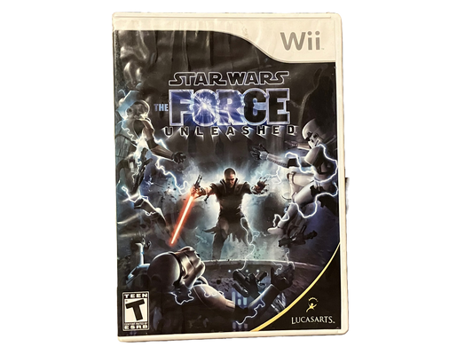 Star Wars The Force Unleashed Nintendo Wii Complete