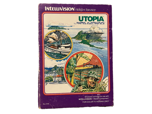 Utopia Intellivision Video Game