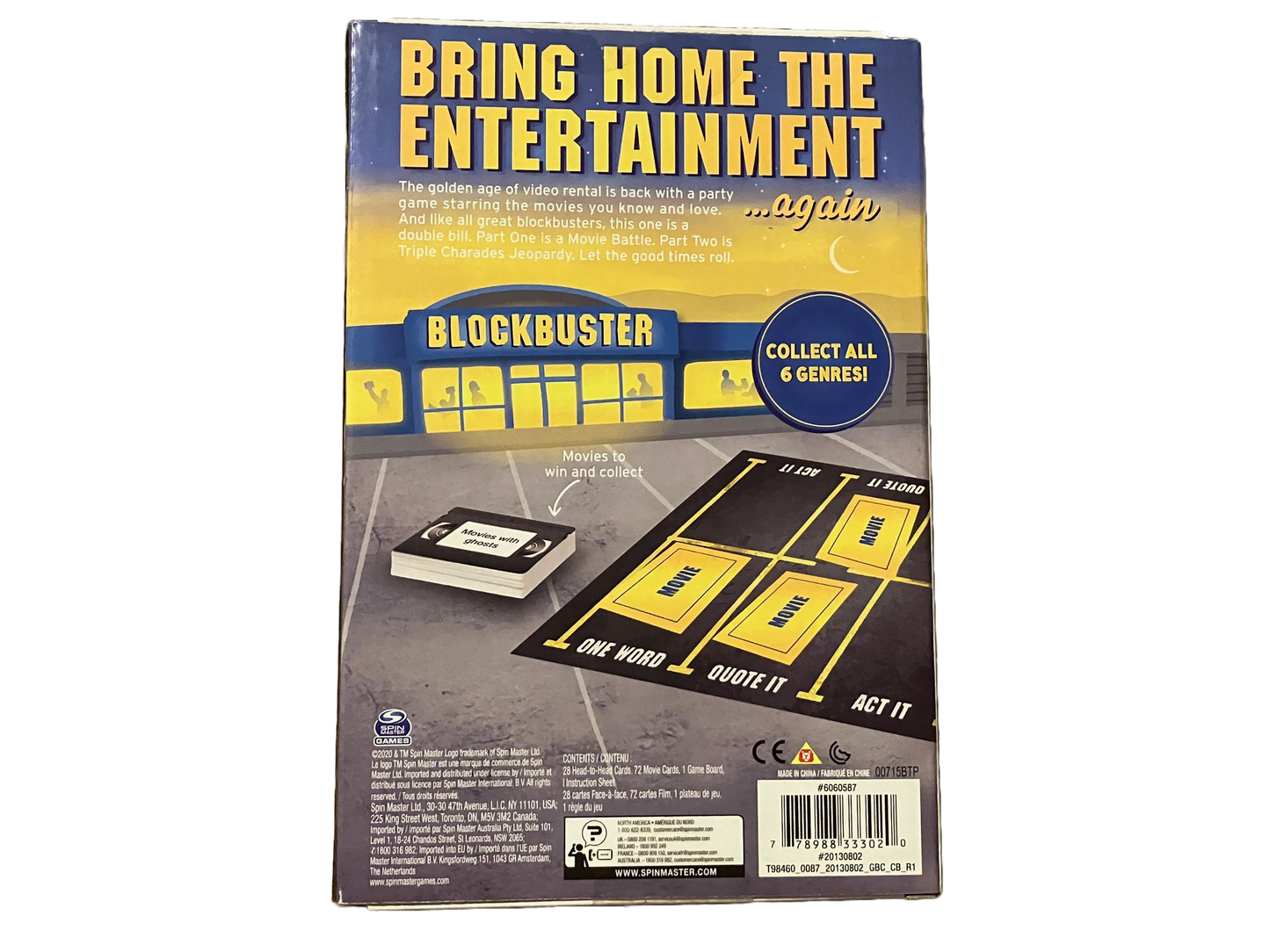 Blockbuster Party Game Modern Board Game