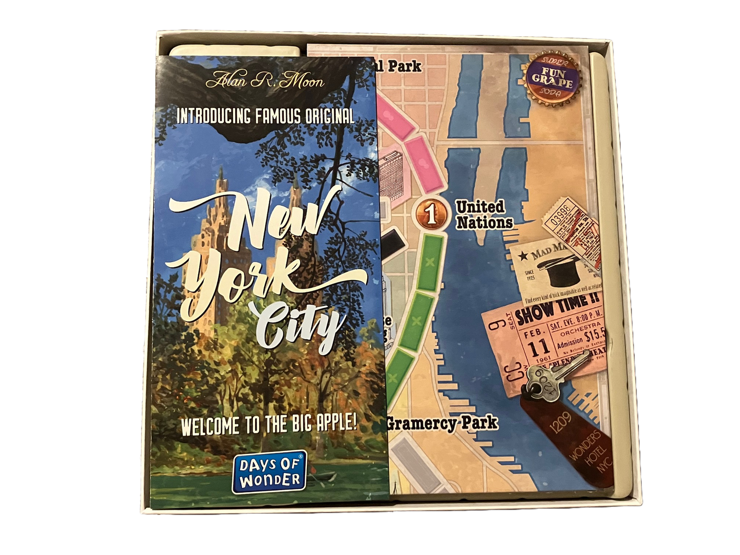 Ticket To Ride New York Modern Board Game