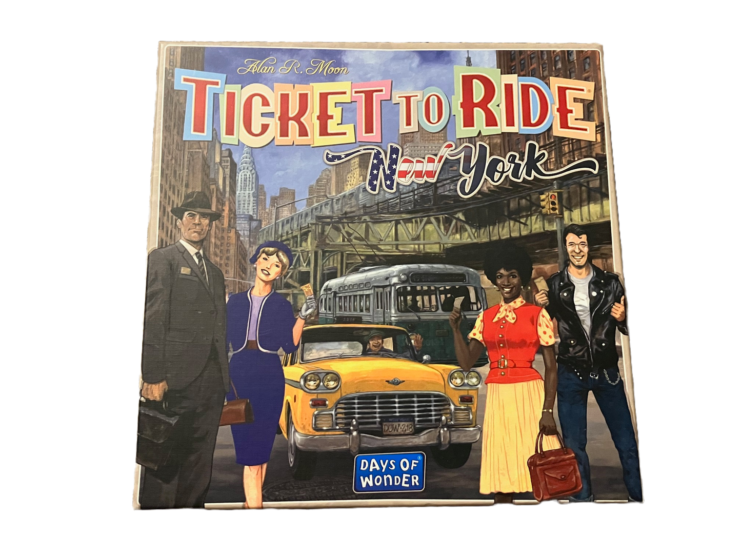 Ticket To Ride New York Modern Board Game