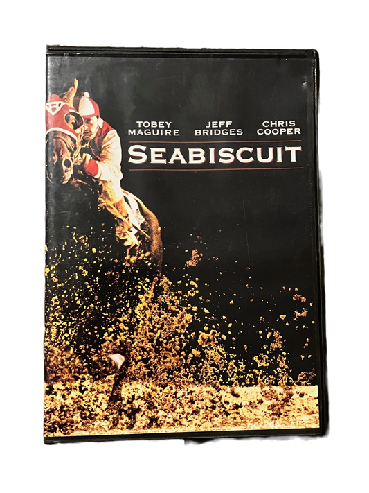 Seabiscuit Used DVD Movie. Tobey Maguire & Jeff Bridges