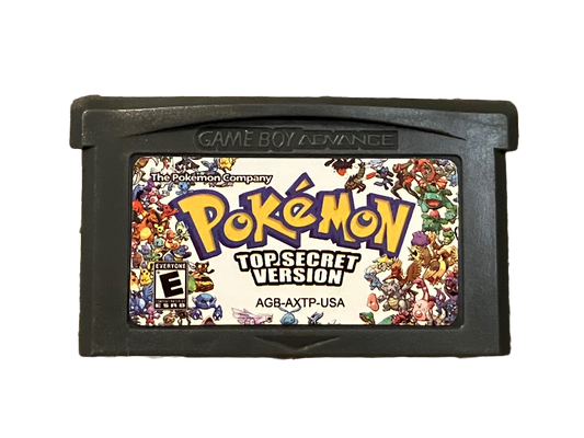 Pokémon Top Secret Version Nintendo Game Boy Advance GBA Video Game