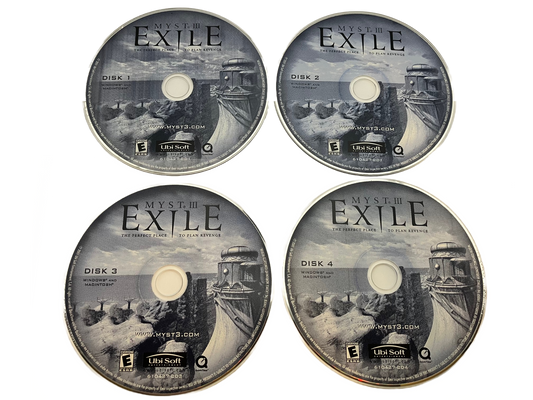 Myst III Exile PC CD Rom Game.