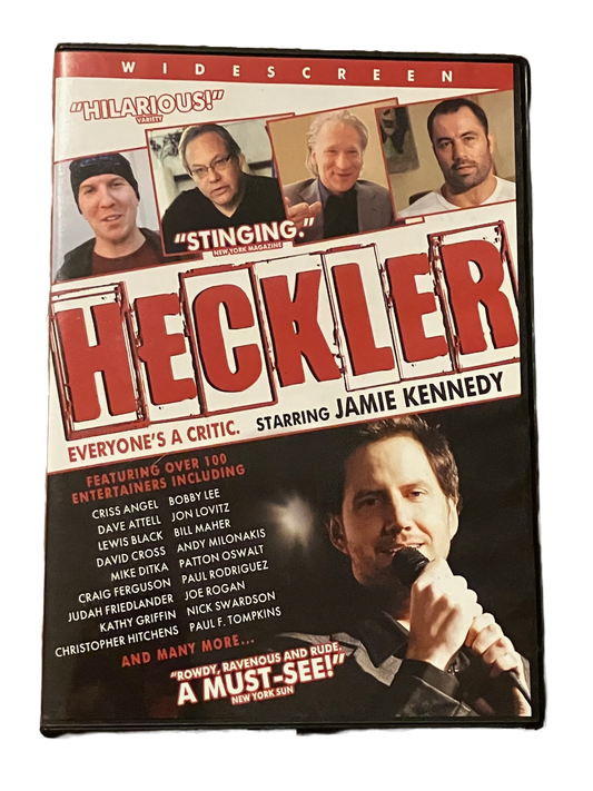Heckler Used DVD Movie. Jamie Kennedy