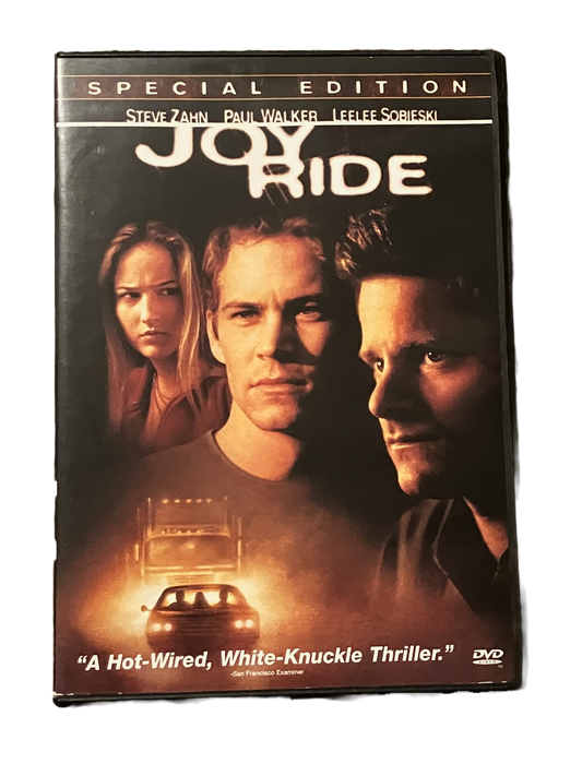Joy Ride Used DVD Movie. Steve Zahn & Paul Walker