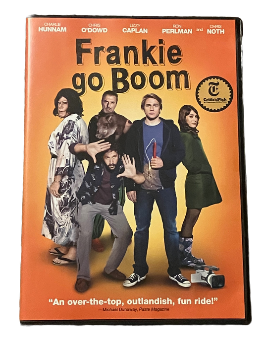 Frankie Go Boom Used DVD Movie. Charlie Hunnam