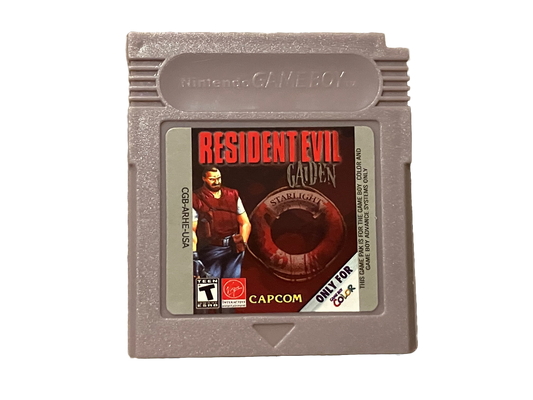 Resident Evil Gaiden Nintendo Game Boy Color Video Game