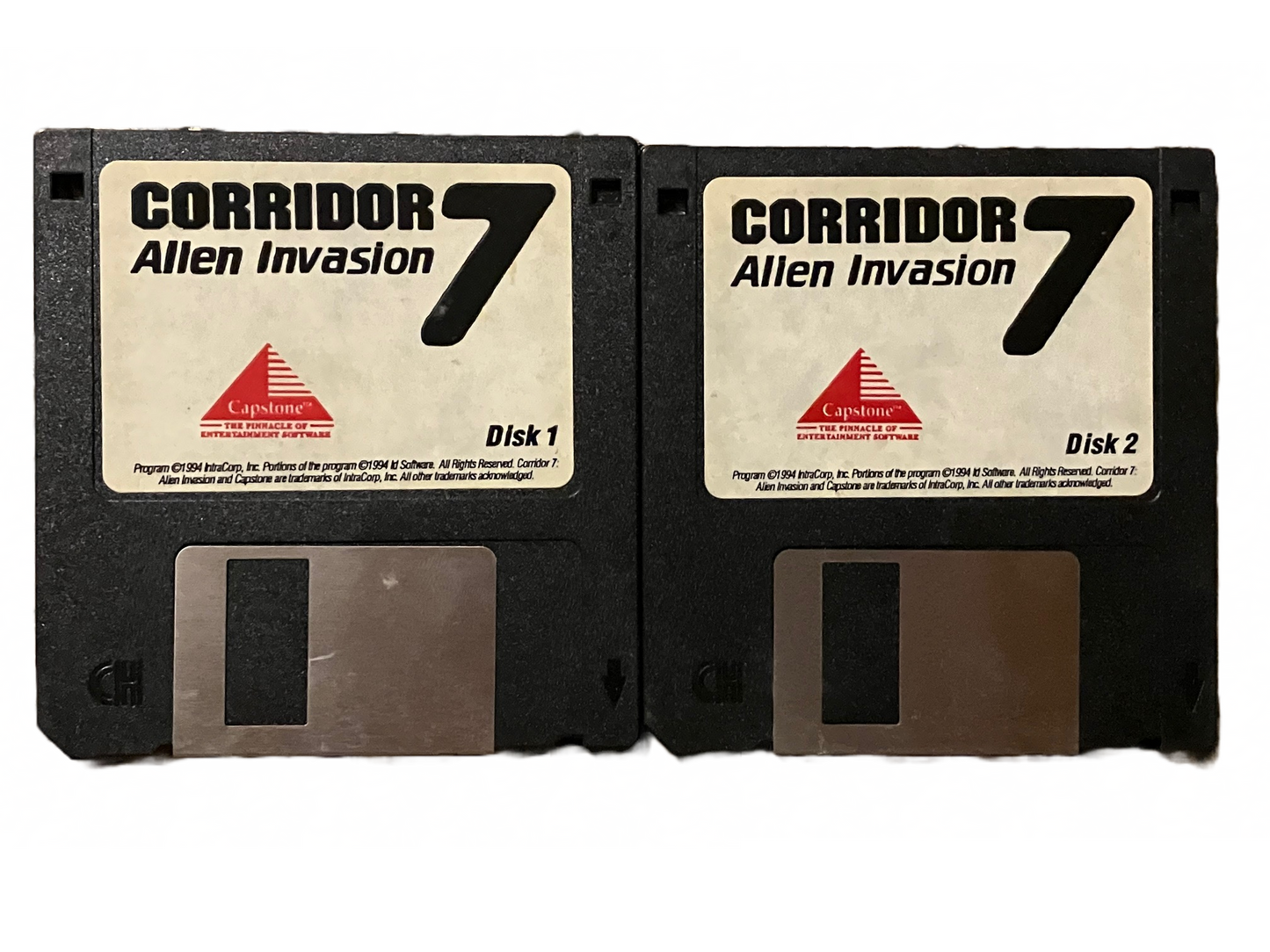Corridor 7 Alien Invasion Vintage PC MS Dos Game