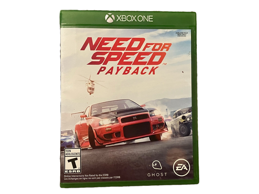 Need For Speed Payback Xbox One Game