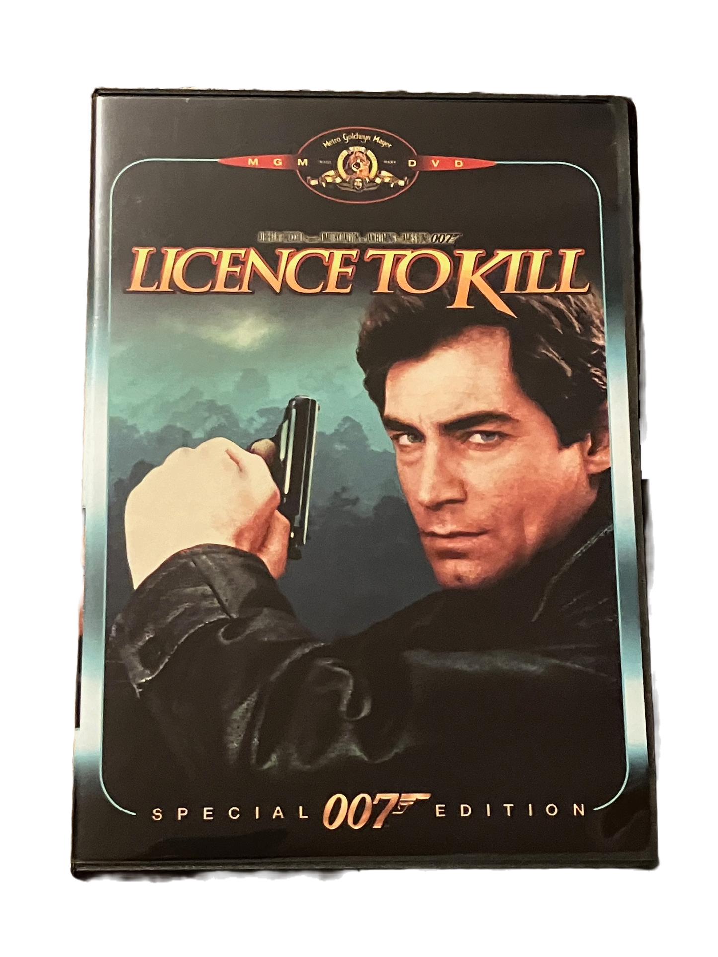 License To Kill Used DVD Movie. James Bond. Timothy Dalton